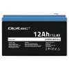 Qoltec Akumulator LiFePO4 Litowo-Żelazowo-Fosforanowy | 12.8V | 12Ah |  153.6Wh | BMS